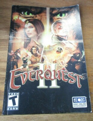 Everquest II Manual ONLY PB GUC PC NO GAME 