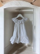 Cat & Jack Girls White Dress Play Clothes Bargains Sales Spring Deals Size 3T