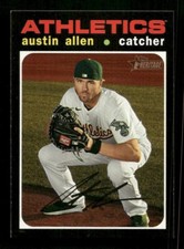 2020 Topps Heritage High Number - #666 Austin Allen