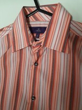NEXT LS SHIRT STRIPES PURE COTTON SIZE 15 BNWOT S607