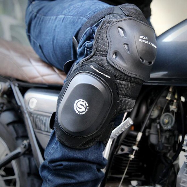 Comfortable Foam Lining Motorcycle Knee Pads Knee Guards Armour Shin