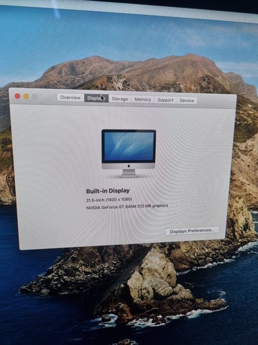 Apple iMac 21.5 inch late 2012 2.7 GHz Quad-Core Intel Core i5 1T SSD - Picture 3 of 9