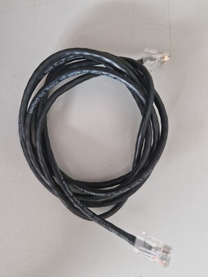 10er Pack - LOROM 2m CAT5e E141823-6 24AWG Patchkabel U/UTP - Schwarz - Netzwerk