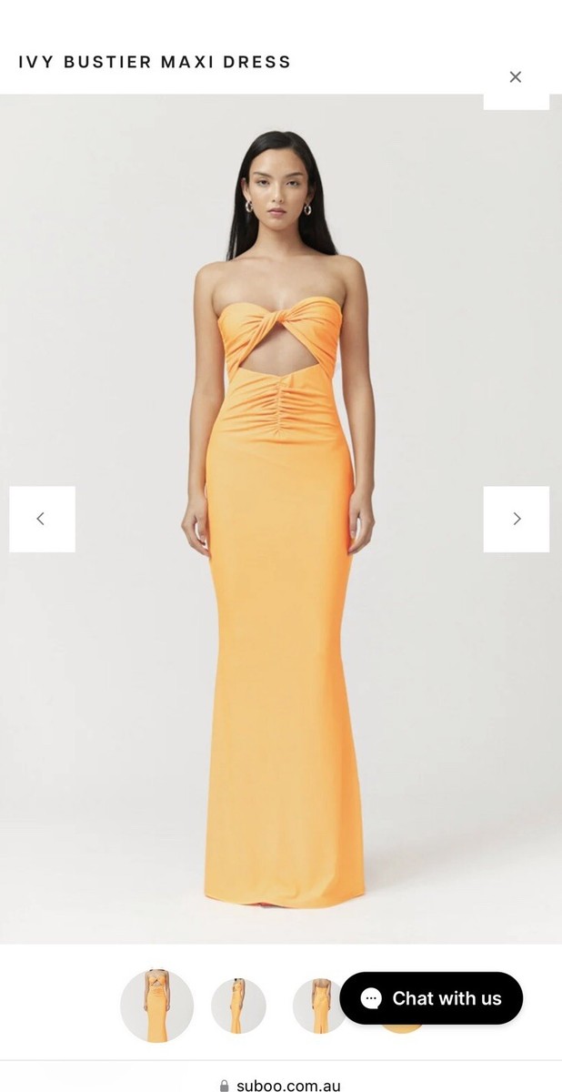 suboo IVY BUSTIER MAXI DRESS dress