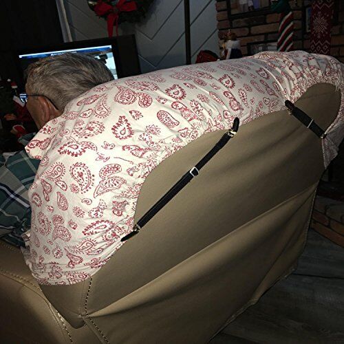 Bed Sheet Clips Straps Sheet Holder Mattress Clips, 4 Pcs Adjustable Elastic - Bild 7 von 7