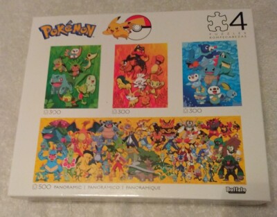 Buffalo Games Pokemon Multipack #2 - 4 Puzzles Mit 1400 Teilen