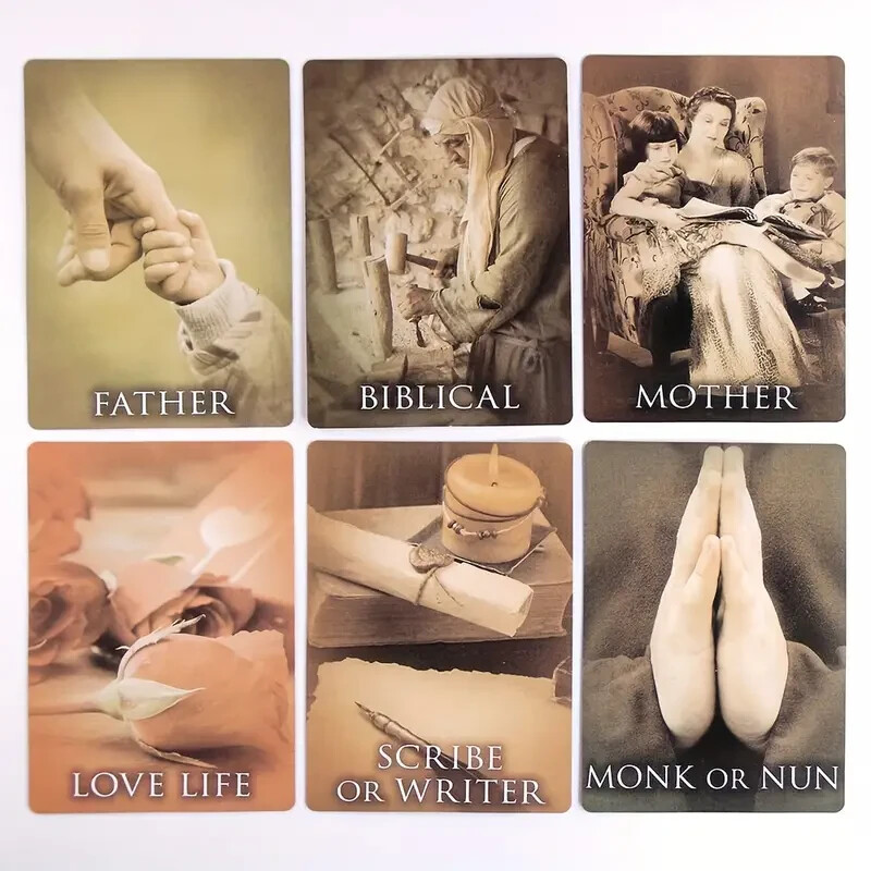 New 1 pack, Past Life Oracle Cards, Prophecy Fate Divination Deck, metaphysical