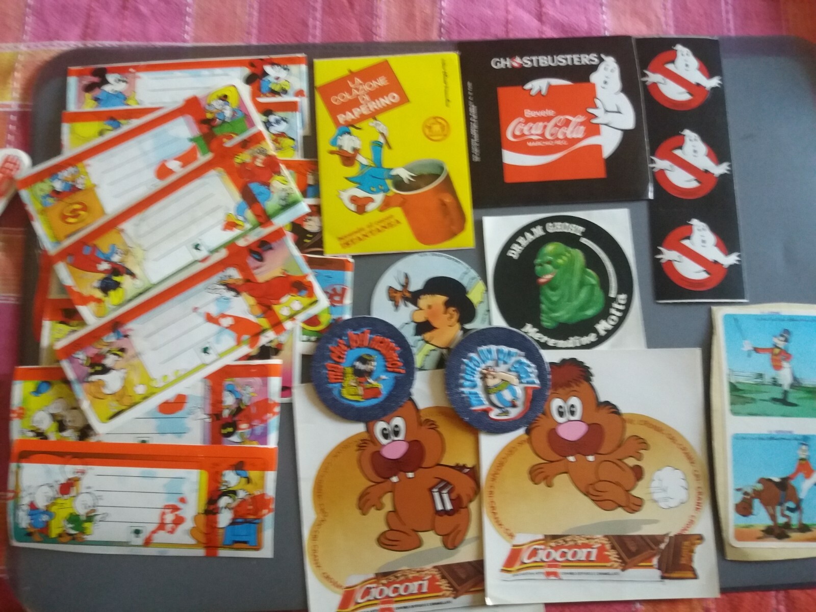 ADESIVI VINTAGE STICKERS Snoopy Peanuts Woodstock Lotto Anni 80 Sy1 EUR