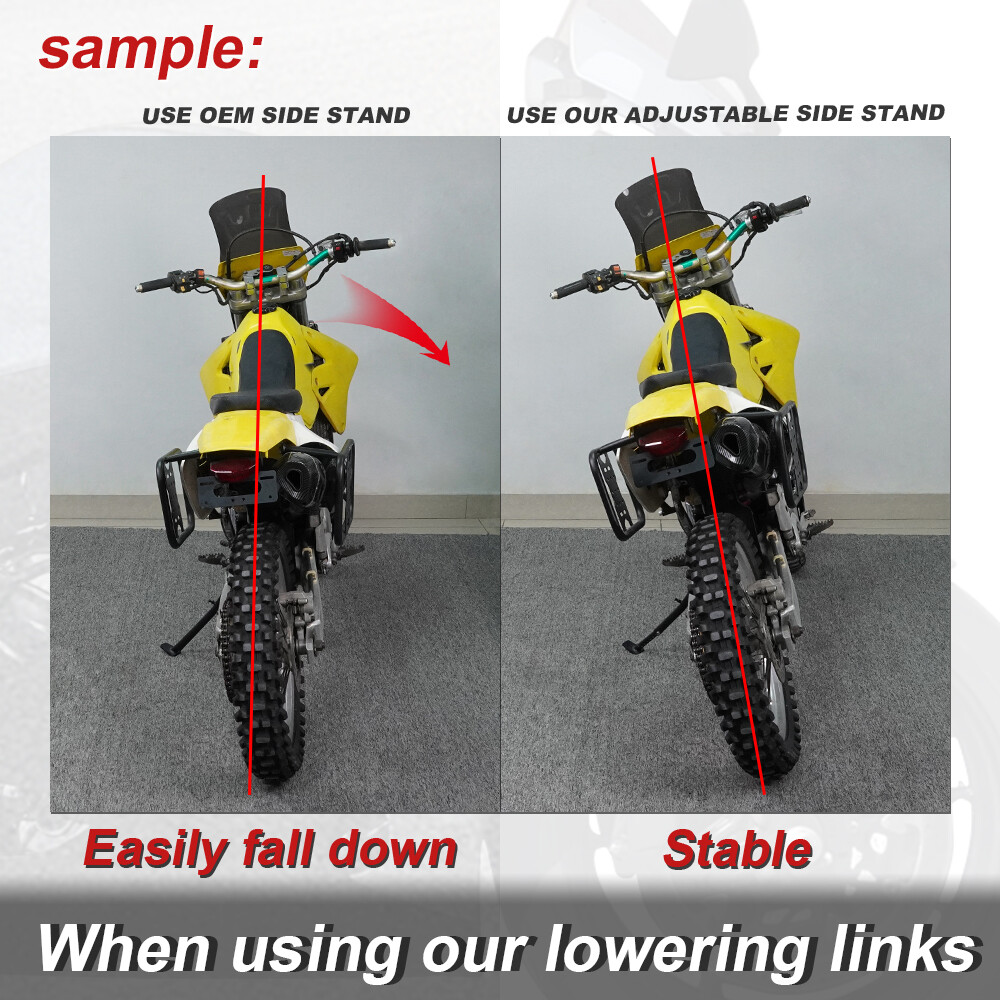 Surron Kickstand Buy Billet Adjustable BrockSTAND Black Track