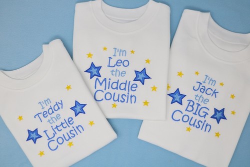 T-shirt can be personalised boy or girl 