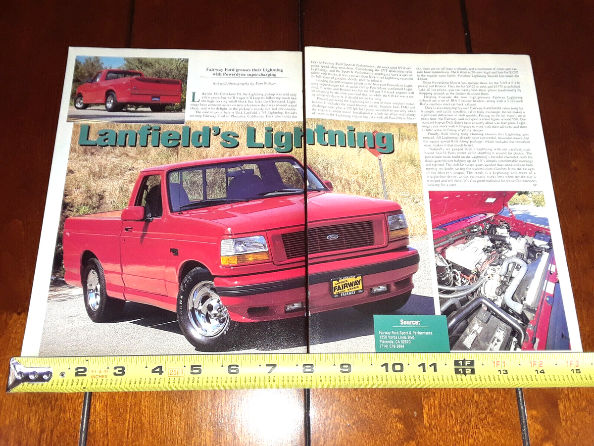 1995 〜 1996　Lightning　ライトニング　ビンテージ 1995 FORD LIGHTNING ORIGINAL 1996 ARTICLE | eBay