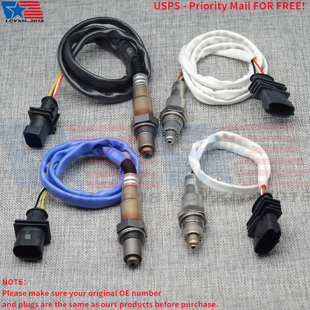 Maserati Ghibli 2014-2017 Right Oxygen sensors Set of 4 P/N 670031348