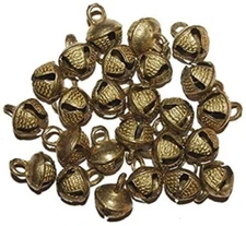 Brass Bells Indian Kathak Bellydance Musical Dancing loose Ghungroo Beads 51 PCS