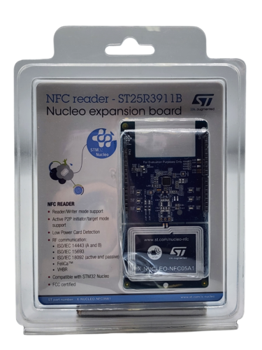 ST NFC Reader ST25R3911B Nucleo expansion board (X-Nucleo NFC05A1) US Seller