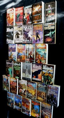 Lot of 30 L.E. Modesitt, Jr. Fantasy PBs Forever Hero RECLUCE Corean Chronicles