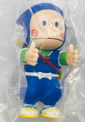 Retro RARE Ninja Hattori-kun Shinzo Soft Vinyl Figure RUN'A JAPAN FUJIKO FUJIO