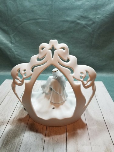 2002 Enesco Spirituelle Evening Star Light Up Holy Family Figurine Nativity - Picture 5 of 7
