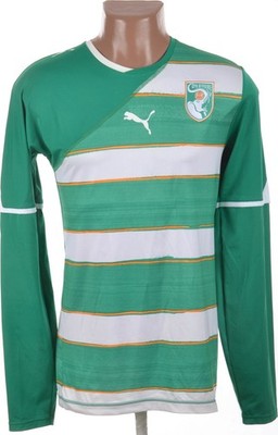 IVORY COAST SAMPLE 2010/2011 AUSWÄRTS FUSSBALLTRIKOT PUMA GRÖSSE L ERWACHSENE