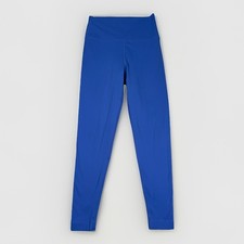 SET ACTIVE Sculptflex Seamless Leggings Blue Size Medium Cobalt EUC