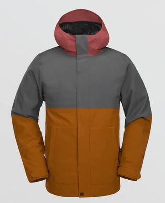VOLCOM BRIGHTON Men's Full Zip Snow Jacket - CRL - Medium - NWT