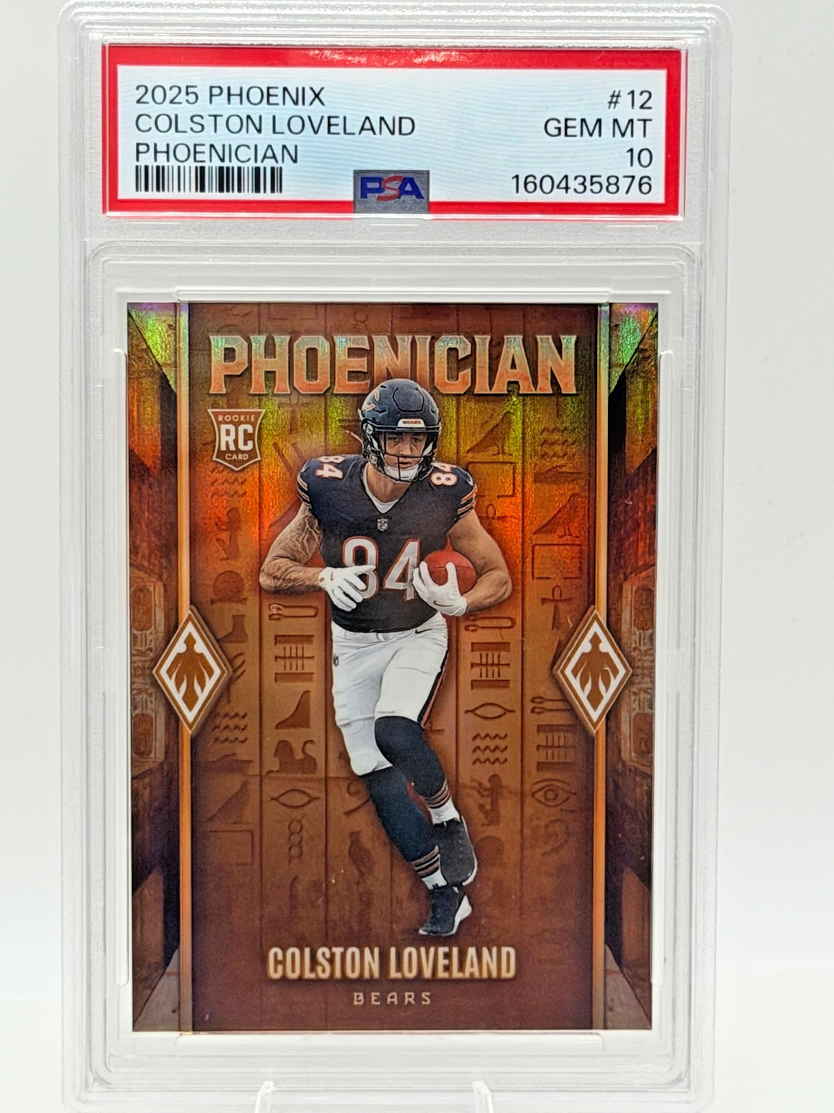 Colston Loveland Panini Phoenix Phoenician #12 Base