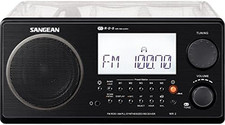 Fm-Stereo RBDS/AM Digital Tuning Portable Receiver, Clear, Transparent Polyureth