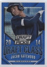 2014 Prizm Perennial Draft Picks Class Blue Mojo 58/75 Jacob Gatewood #39 0t95