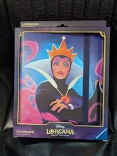 Disney Lorcana LoreBook Maleficent Queen Card Book Portfolio Binder
