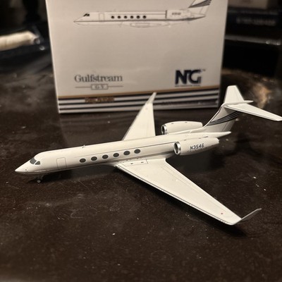 NG Models 1:200 Nike Gulfstream G-V N3546 (75008) Model Plane