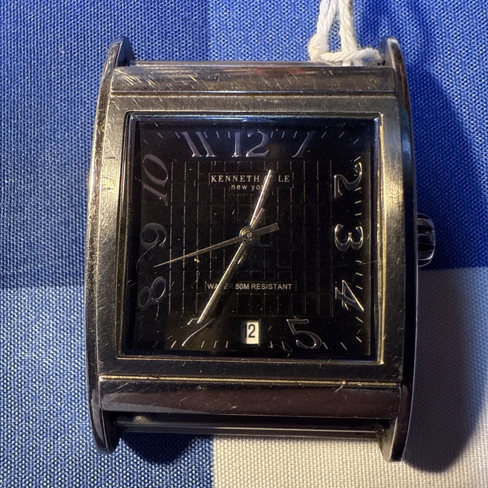 Kenneth Cole Quartz Analog Rectangular Black Dial… - image 4