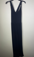 Loft Beach Women's Black Tank Top Dress Small Stretch Resortwear Beach