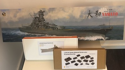 Very Fire BELBV350902 Yamato 1/350 Standard + upgrade + adv.version! = DX Deluxe