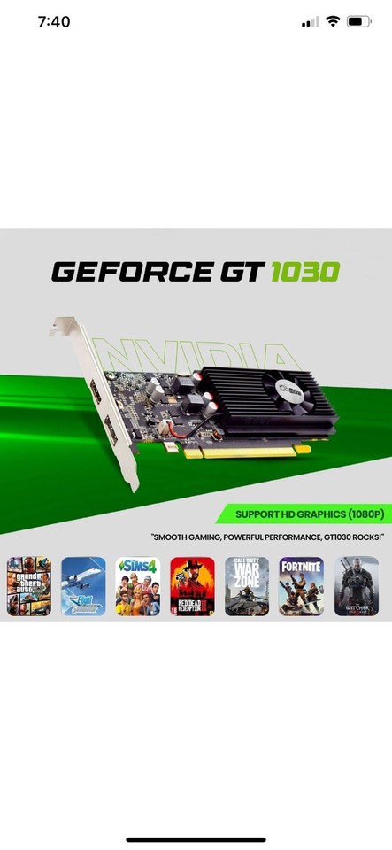 Compaq Gaming Computer HP Tower Compaq Desktop Gaming PC Intel i5-3470 16GB 2TB HDD NVIDIA ...