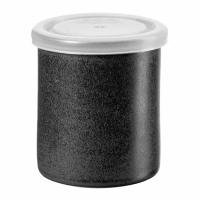ASA Selection Vorratsdose Black, Vorratsbehälter, Steingut, Schwarz matt, 7 cm - Bild 1 von 2