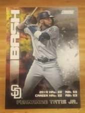 2020 Stadium Club Bash and Burn Fernando Tatibs Jr. San Diego Padres 