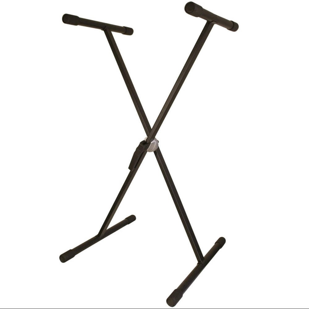 TGI Folding Portable Keyboard Stand - Black