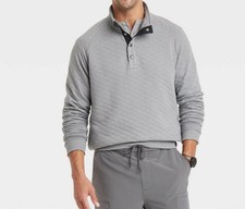 Goodfellow  Co Pullover Sweatshirts Diamond Quilted Pattern Size Small