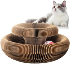 2 Pack Cat Accordion Magic Organ Cat Scratching Board Cat Toy Durable No Crumbs