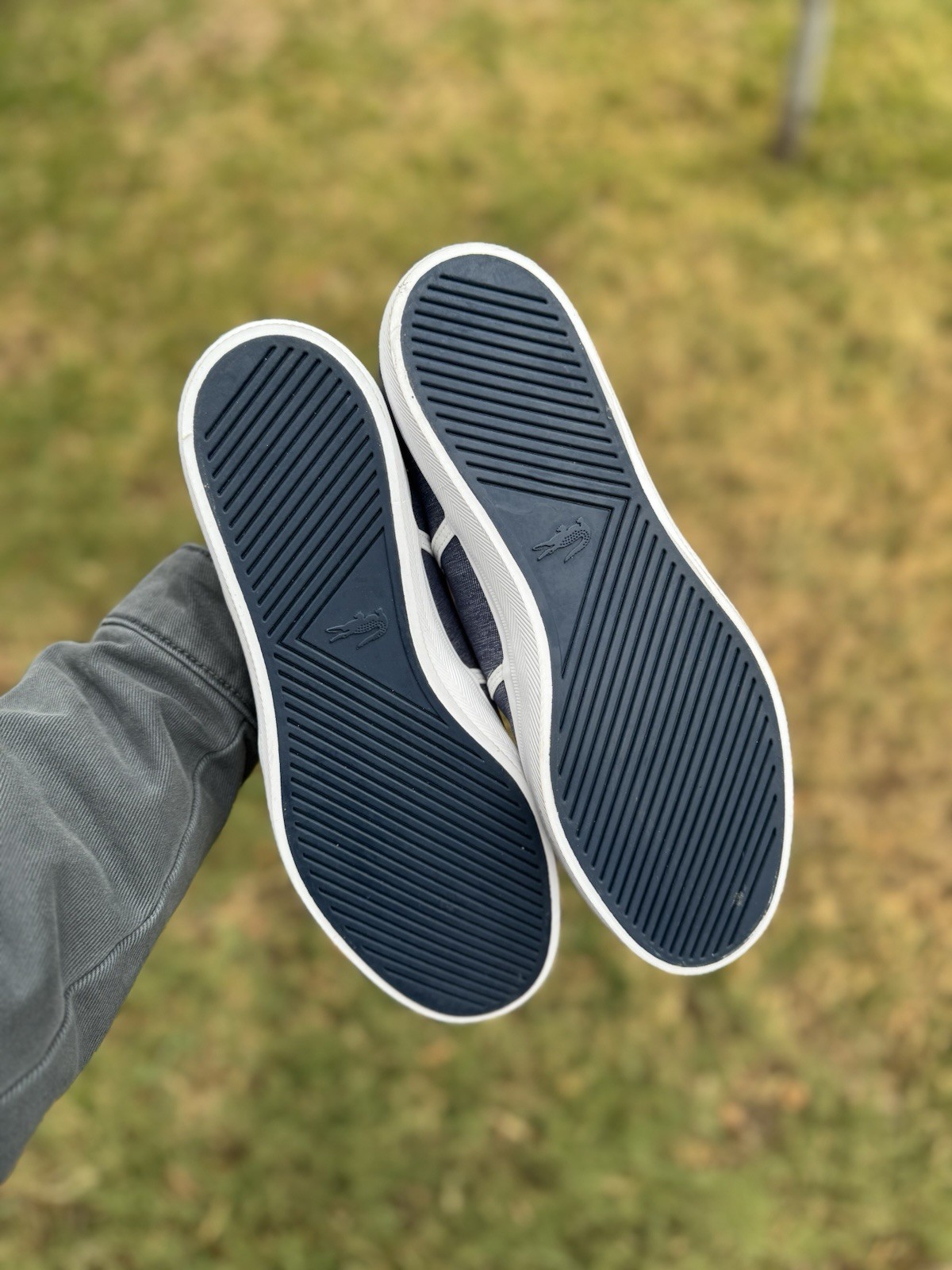 Mens Lacoste Slip On Shoes Size 10 thumbnail 3