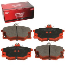 Set 4 Bremsbeläge Vorne HART für Fiat Barchetta (183_) 1.8 16V 96 Kw