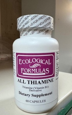 Allithiamin (Vitamin B1) 50 mg 60 Kapseln - ökologische Formeln