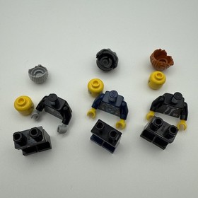 Lot Of 3 Lego Ultra Agents Max Burns Curtis Bolt Solomon Minifigures