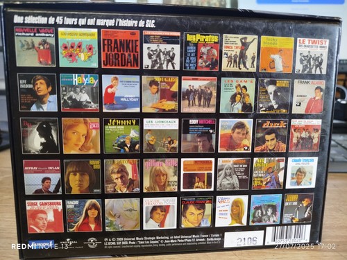 Collector's Box 40cd Limited Edition Salut Les Copains Reissue En Cd Des 45t - Picture 3 of 3