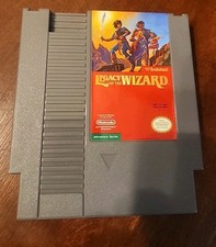 Legacy of the Wizard (NES, 1989) Cleaned Tested Working