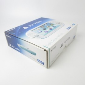 【Excellent】Sony PS Vita PCH-2000 Light Blue / White Wi-Fi Model Console #DEN0323