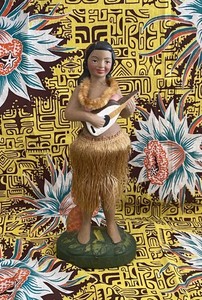 Vintage Large Hawaiian Hula Nodder Rare Size