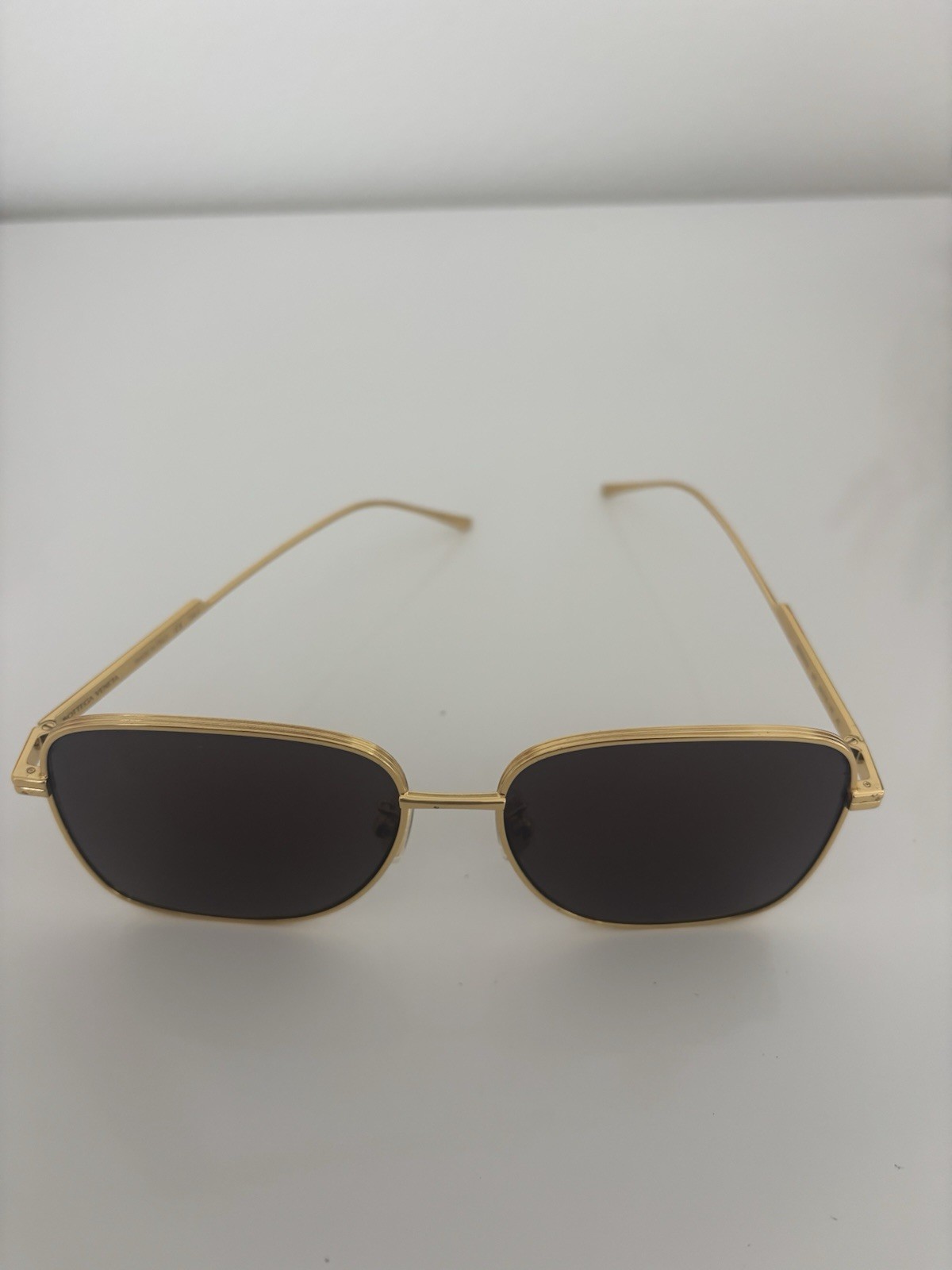 Botegga Veneta Sunglasses Gold and Brown