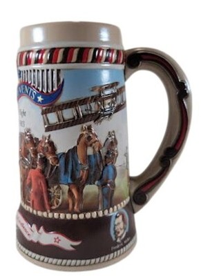 Miller High Life First Flight Kitty Hawk 1903 Ceramic Beer Stein M10/#4