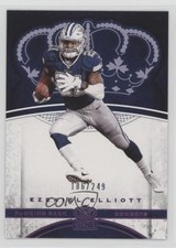 2017 Panini Preferred Crown Royale Pink 186/249 Ezekiel Elliott #62 fm0