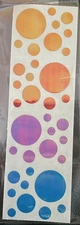 Mrs. Grossman's Vintage Opalescent Stickers By The Yard Shiny Dots 1980’s New